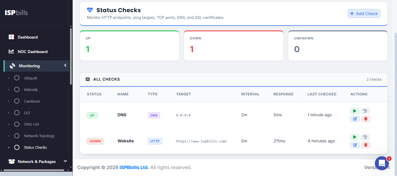 ISP complaint ticketing system with SLA tracking and department routing