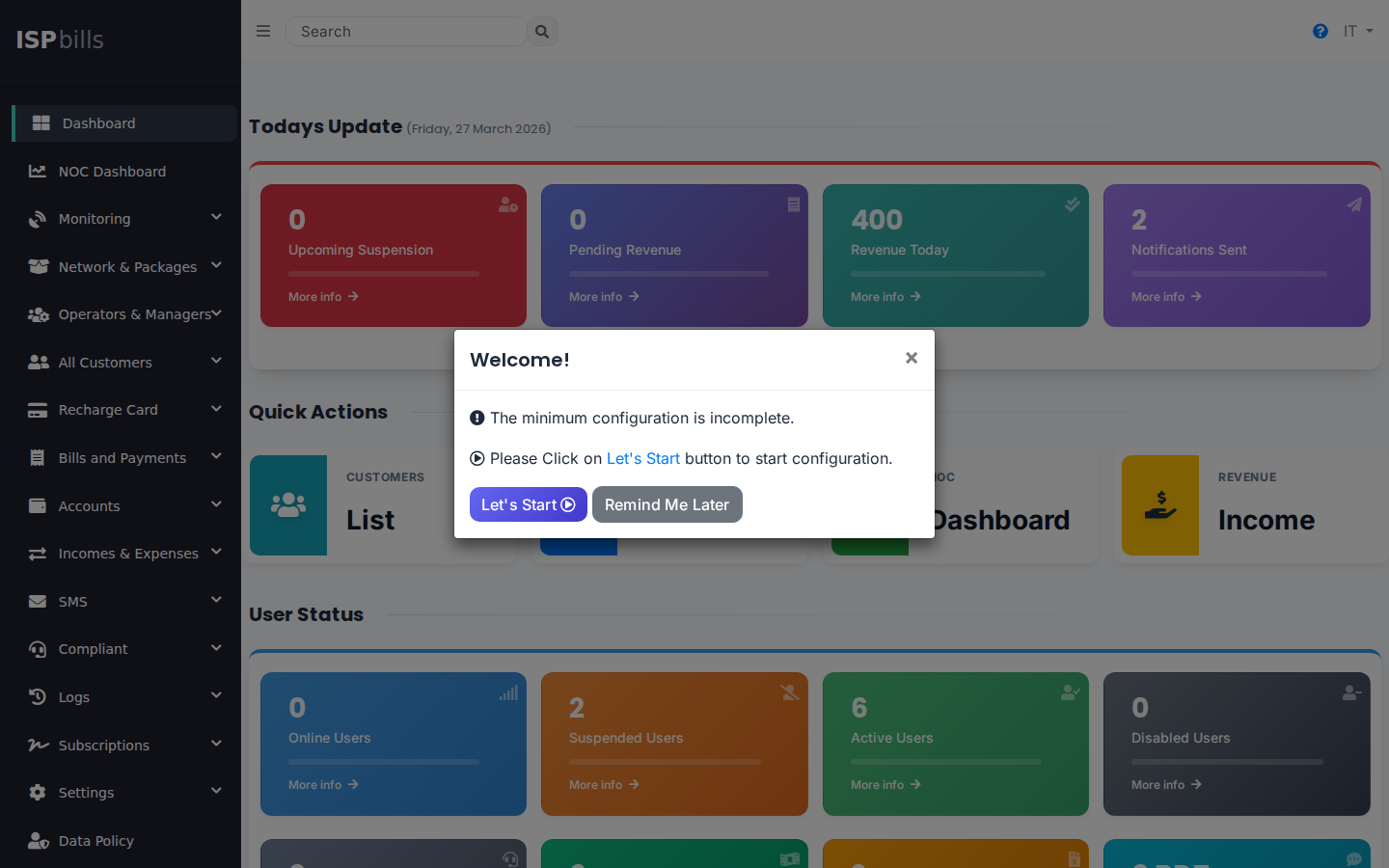 Card distributor login