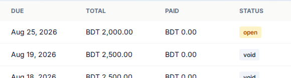 ISPbills Invoices · ISPbills